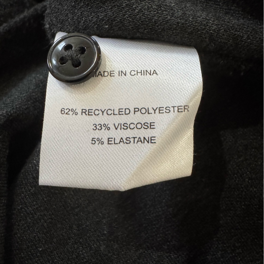 Quince Stretch Sweater Fleece Shirt Dress - Picture 6 of 6
